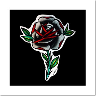 Black Rose Posters and Art